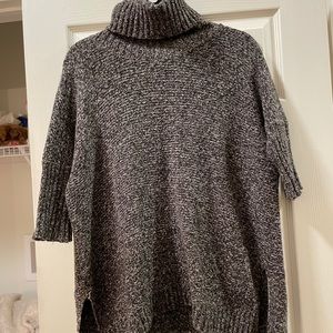 AQUA Turtleneck Oversized Sweater